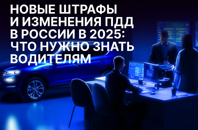 Новые штрафы и изменения ПДД в России в 2025: что нужно знать водителям